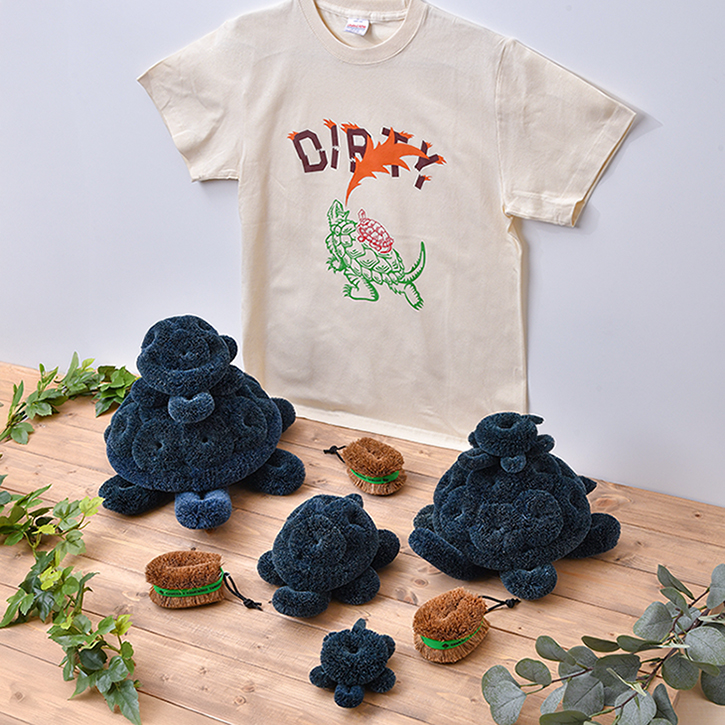 ガメラ×亀の子束子