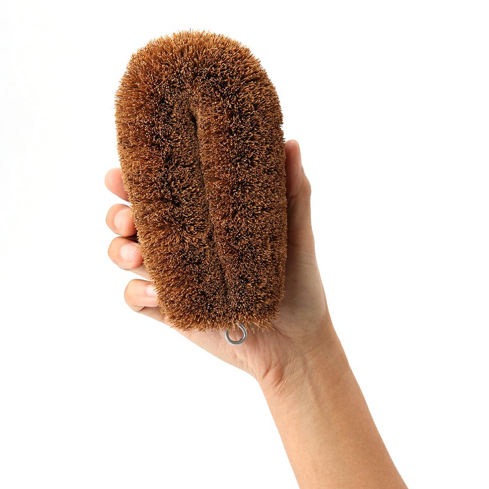 亀の子束子4号 | パーム（ココナッツ繊維）たわし - 亀の子束子公式