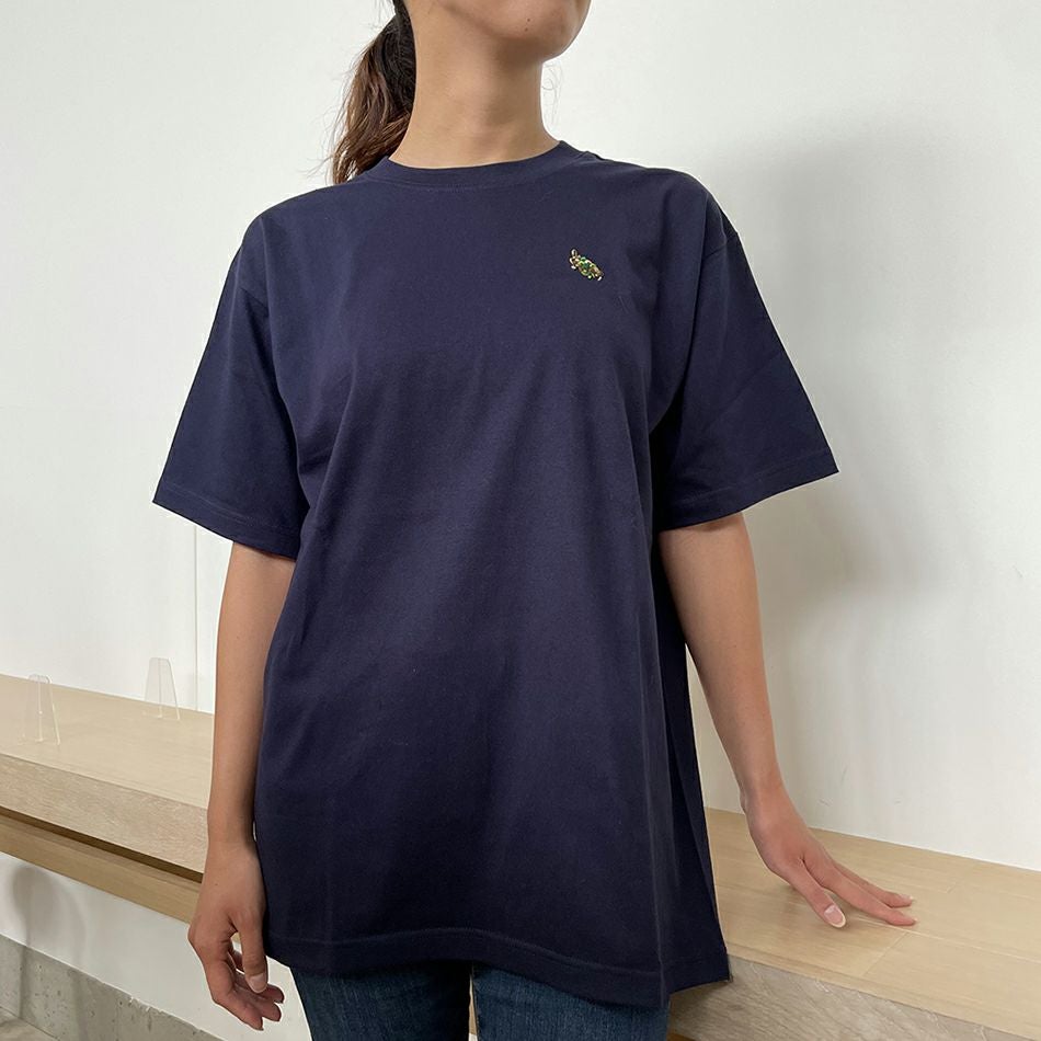 カモ亀刺繍 Tシャツ | アパレル - 亀の子束子公式オンラインストア