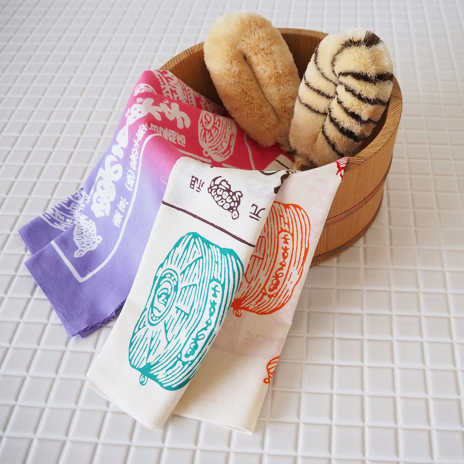 手ぬぐい 復刻レトロ広告2 | グッズ - 亀の子束子公式オンラインストア