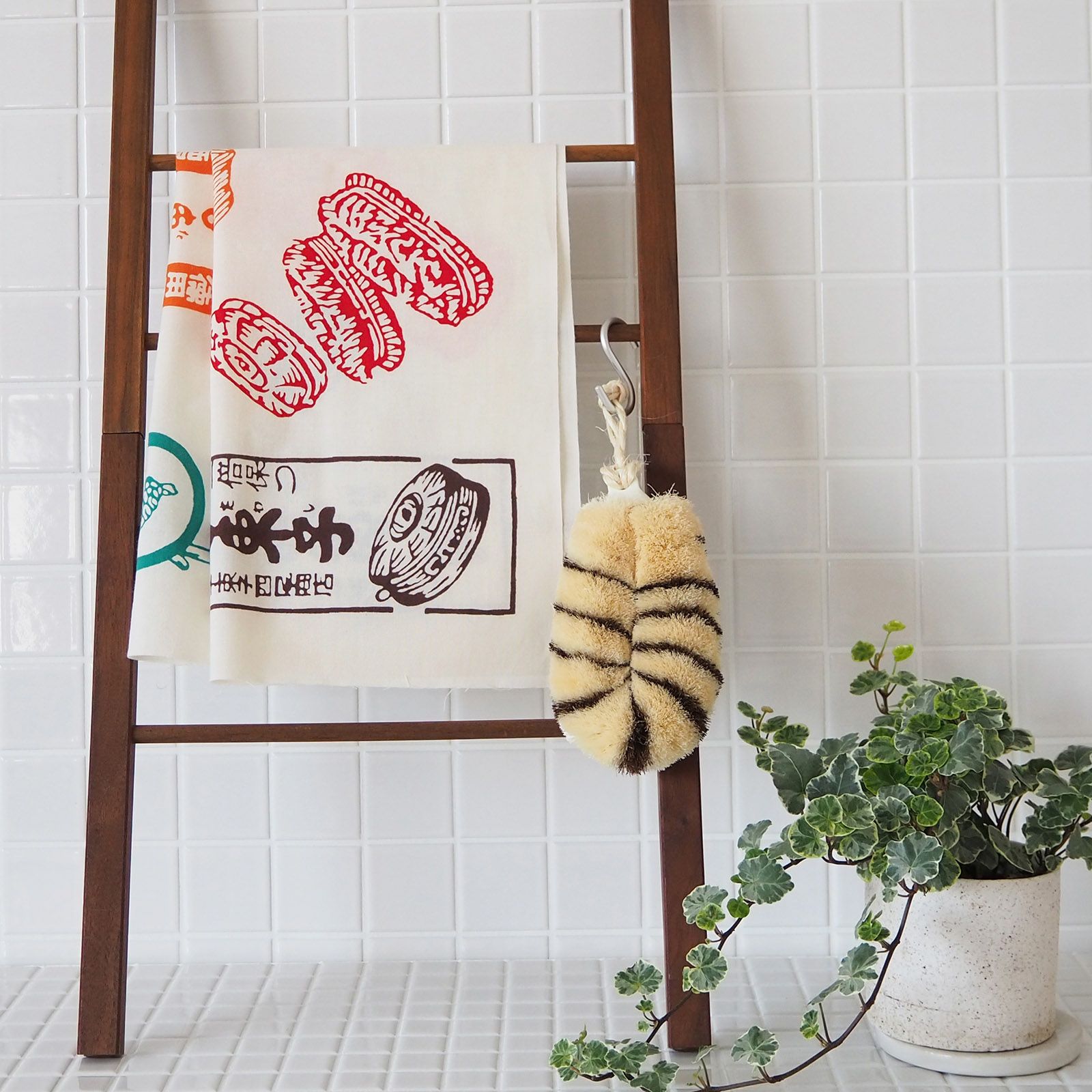 手ぬぐい 復刻レトロ広告2 | グッズ - 亀の子束子公式オンラインストア