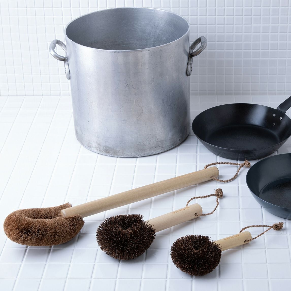 亀の子束子1号 | たわしの元祖亀の子束子の定番サイズ 亀の子束子西尾商店